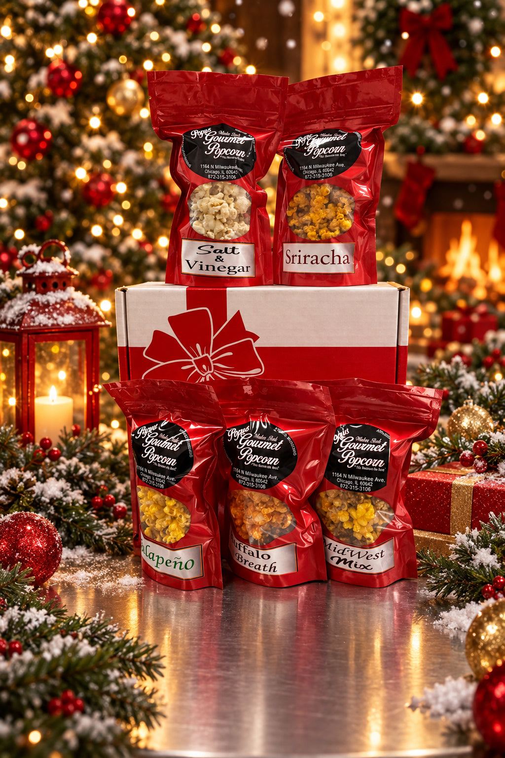 Full-size Holiday Gift Box- 5 bags